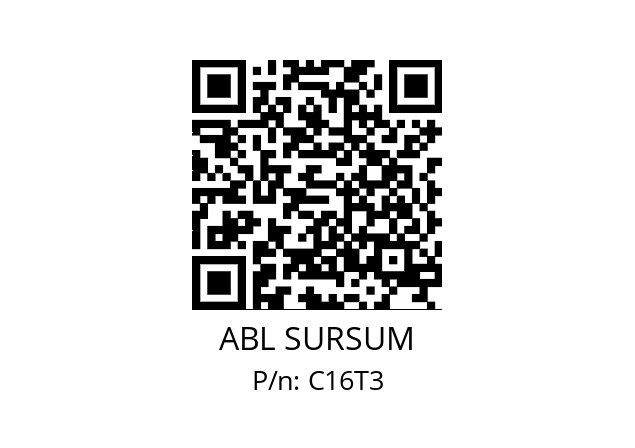   ABL SURSUM C16T3