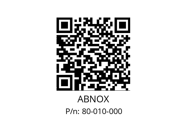   ABNOX 80-010-000