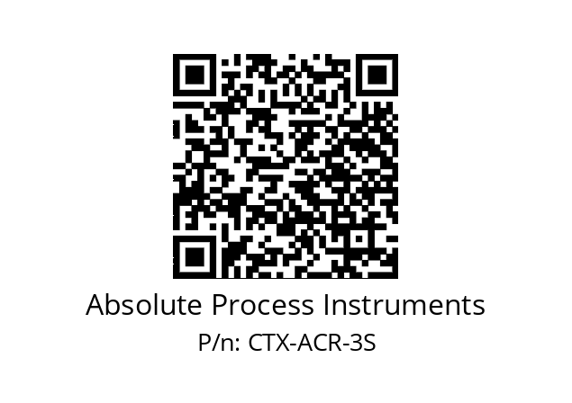   Absolute Process Instruments CTX-ACR-3S