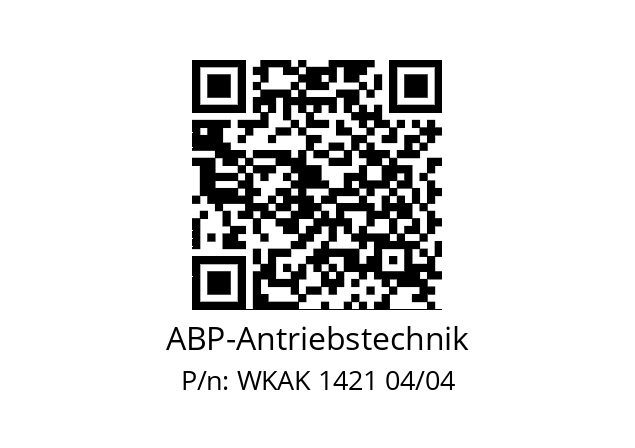   ABP-Antriebstechnik WKAK 1421 04/04