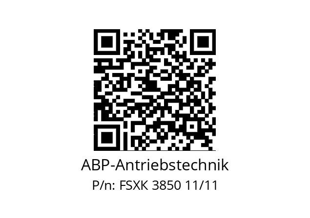   ABP-Antriebstechnik FSХК 3850 11/11