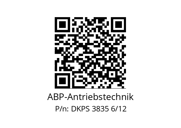   ABP-Antriebstechnik DKPS 3835 6/12