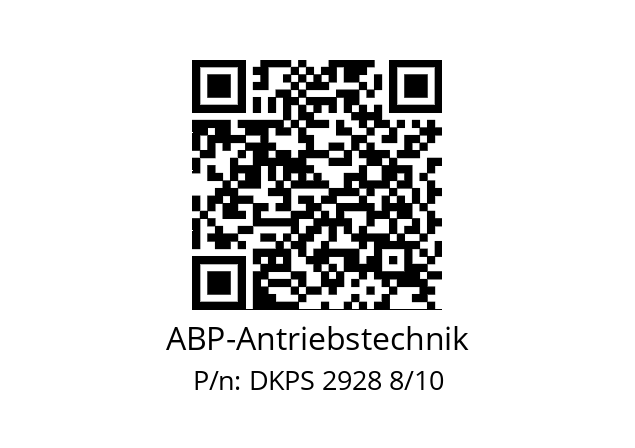   ABP-Antriebstechnik DKPS 2928 8/10