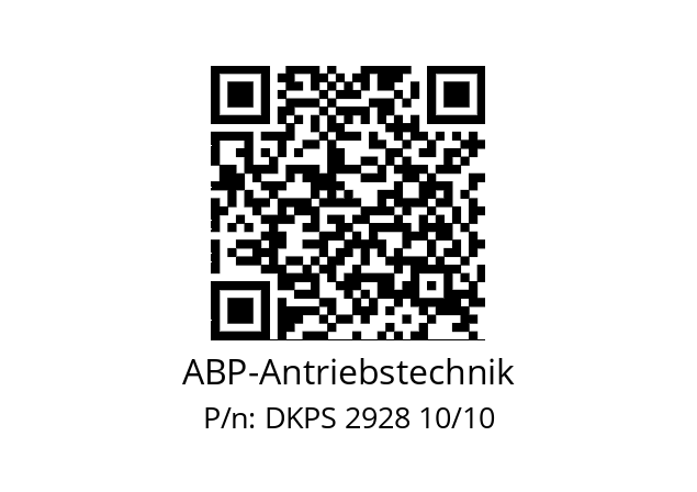   ABP-Antriebstechnik DKPS 2928 10/10