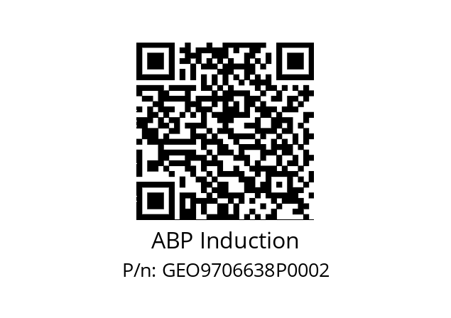   ABP Induction GEO9706638P0002