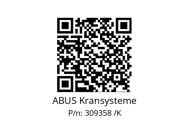   ABUS Kransysteme 309358 /K