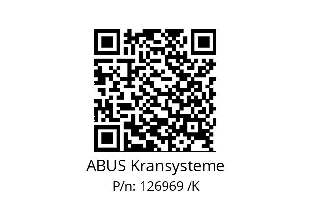   ABUS Kransysteme 126969 /K