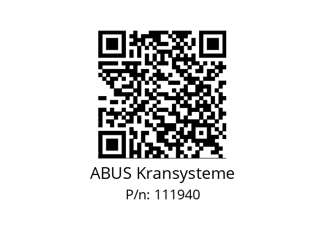   ABUS Kransysteme 111940