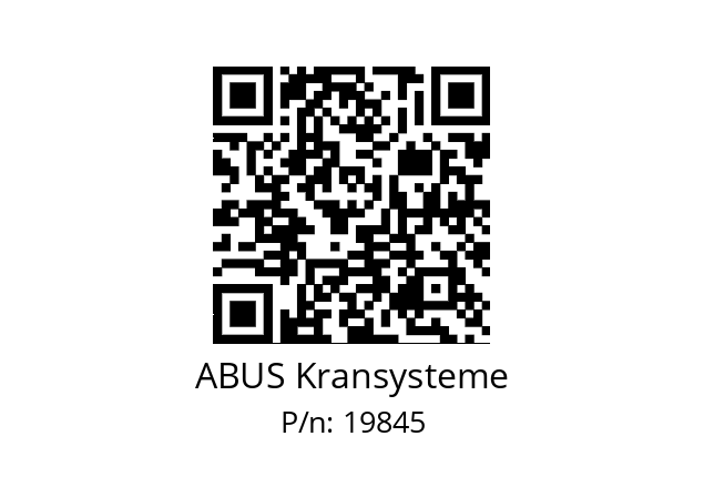   ABUS Kransysteme 19845