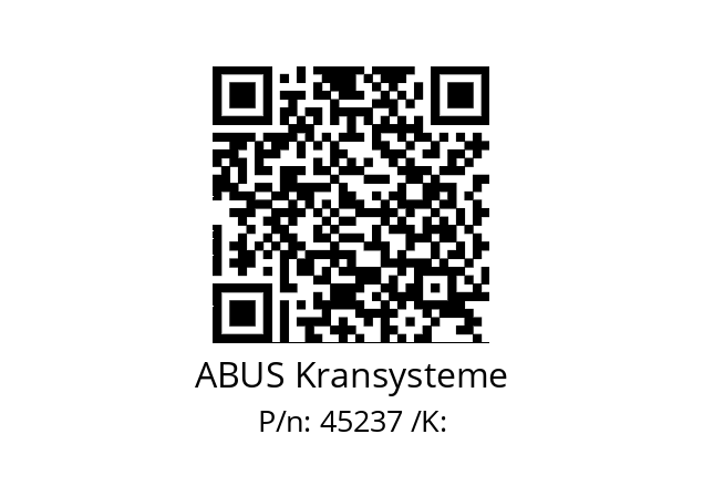   ABUS Kransysteme 45237 /K: