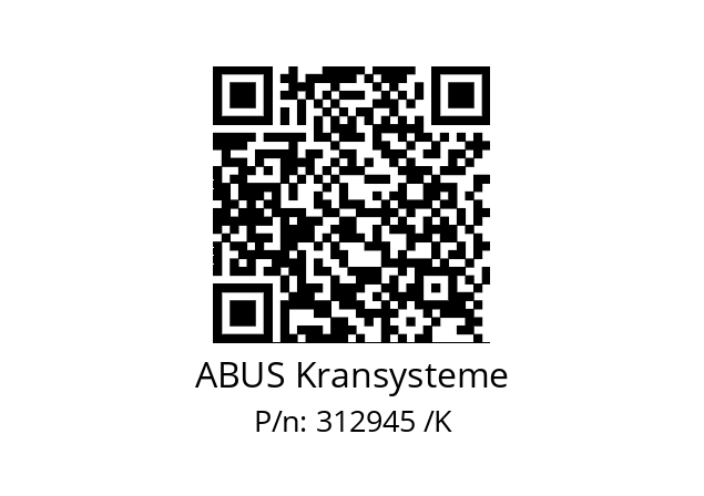   ABUS Kransysteme 312945 /K