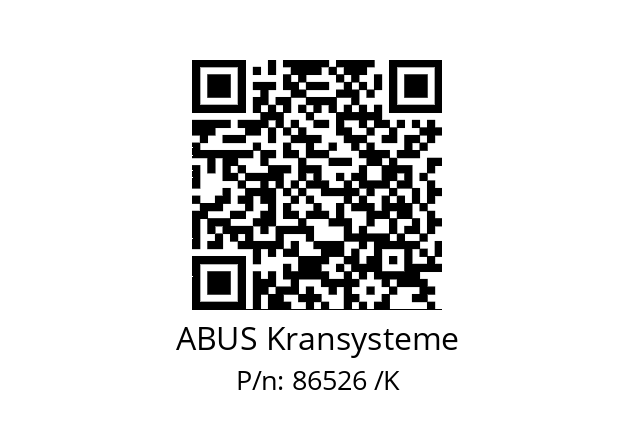   ABUS Kransysteme 86526 /K