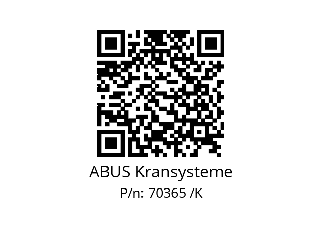   ABUS Kransysteme 70365 /K