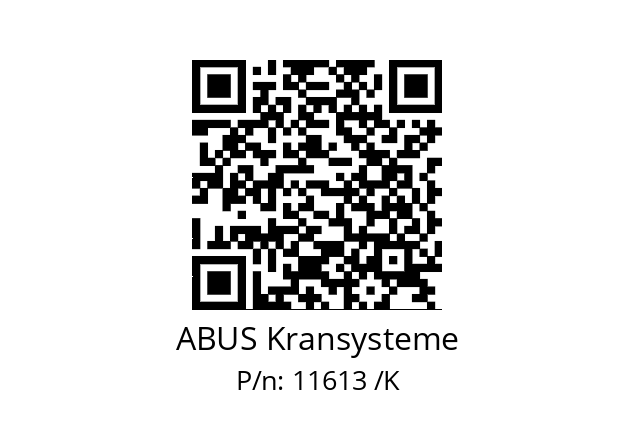   ABUS Kransysteme 11613 /K