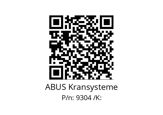   ABUS Kransysteme 9304 /K: