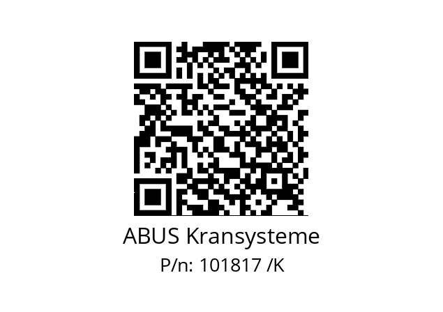   ABUS Kransysteme 101817 /K