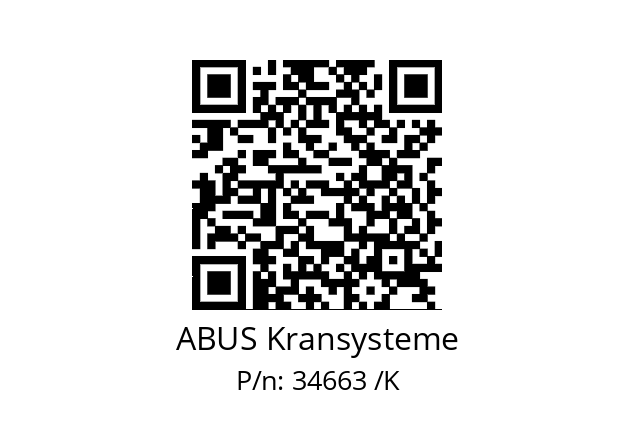   ABUS Kransysteme 34663 /K