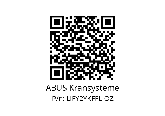   ABUS Kransysteme LIFY2YKFFL-OZ