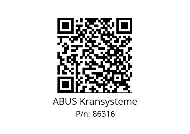   ABUS Kransysteme 86316