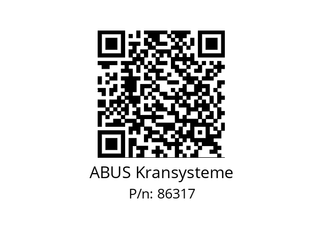   ABUS Kransysteme 86317