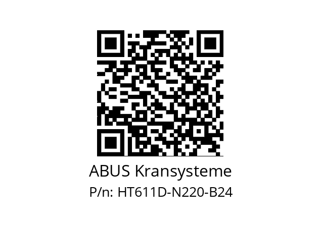   ABUS Kransysteme HT611D-N220-B24