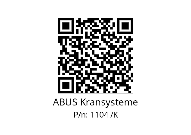   ABUS Kransysteme 1104 /K