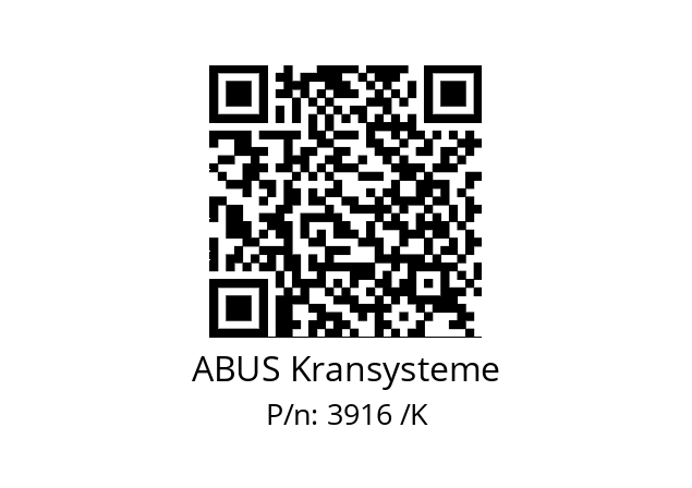   ABUS Kransysteme 3916 /K