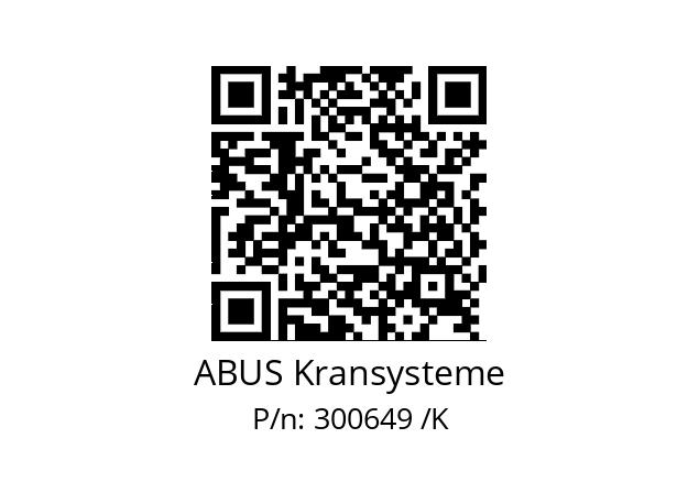   ABUS Kransysteme 300649 /K