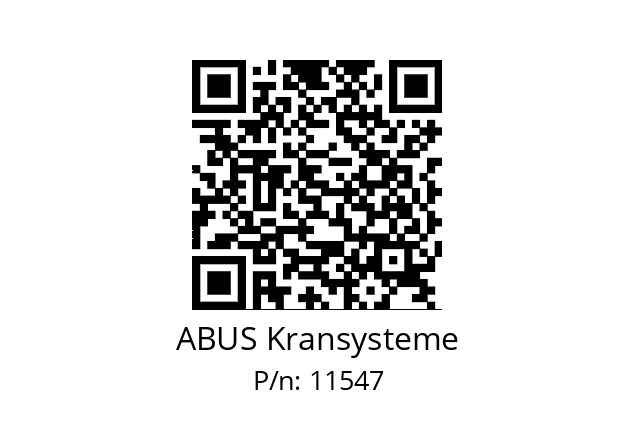   ABUS Kransysteme 11547