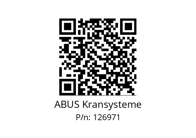   ABUS Kransysteme 126971