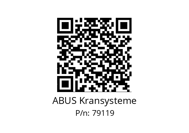   ABUS Kransysteme 79119