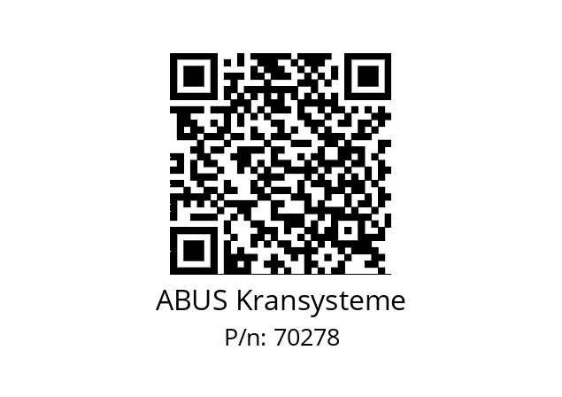   ABUS Kransysteme 70278