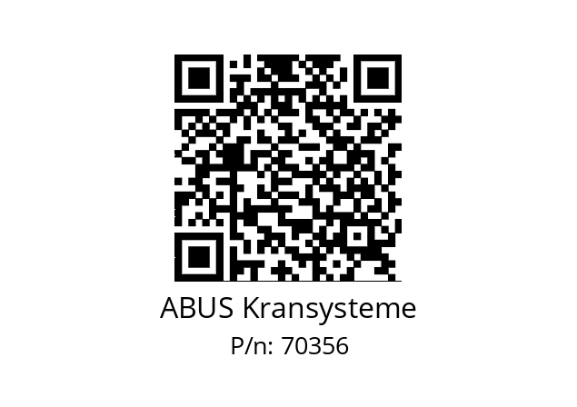   ABUS Kransysteme 70356