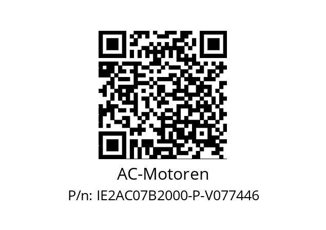   AC-Motoren IE2AC07B2000-P-V077446