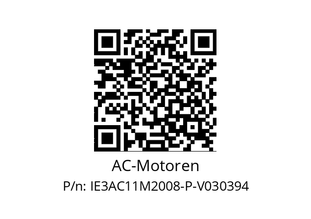   AC-Motoren IE3AC11M2008-P-V030394