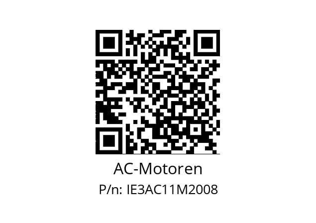   AC-Motoren IE3AC11M2008