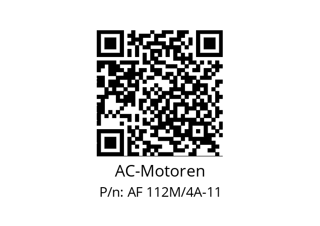   AC-Motoren AF 112M/4A-11