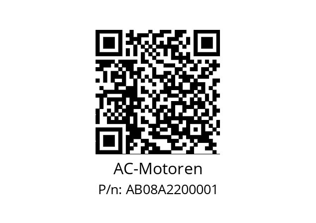   AC-Motoren AB08A2200001