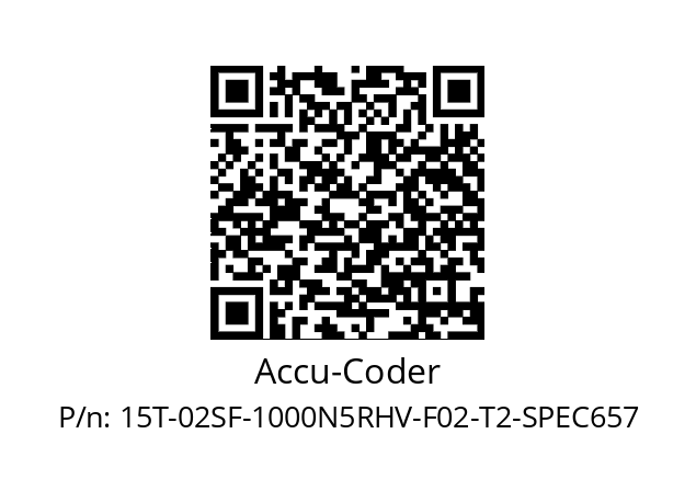   Accu-Coder 15T-02SF-1000N5RHV-F02-T2-SPEC657