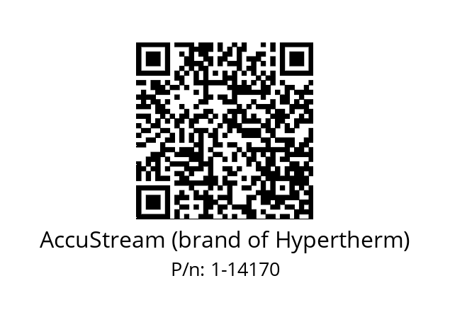   AccuStream (brand of Hypertherm) 1-14170