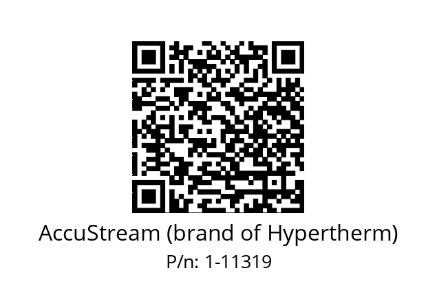   AccuStream (brand of Hypertherm) 1-11319