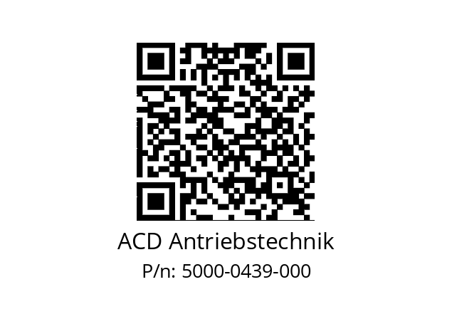   ACD Antriebstechnik 5000-0439-000