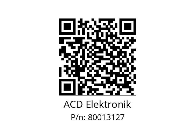   ACD Elektronik 80013127