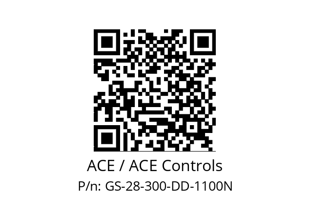   ACE / ACE Controls GS-28-300-DD-1100N