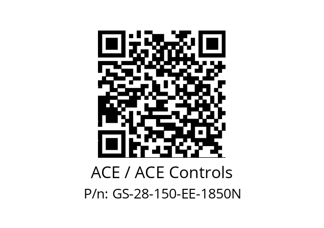   ACE / ACE Controls GS-28-150-EE-1850N