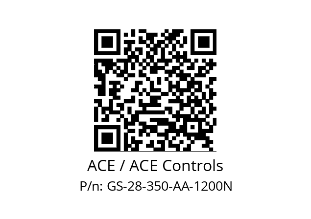   ACE / ACE Controls GS-28-350-AA-1200N