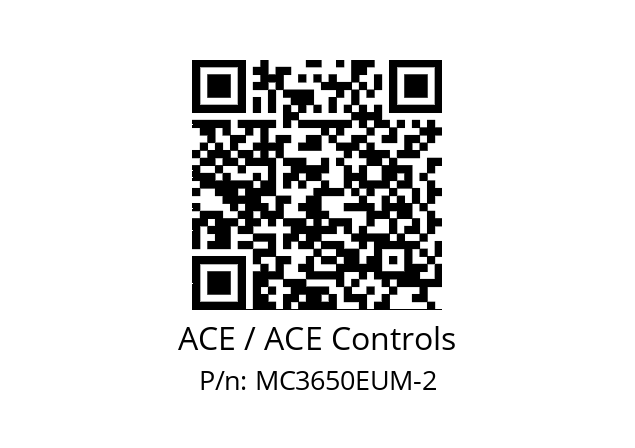   ACE / ACE Controls MC3650EUM-2