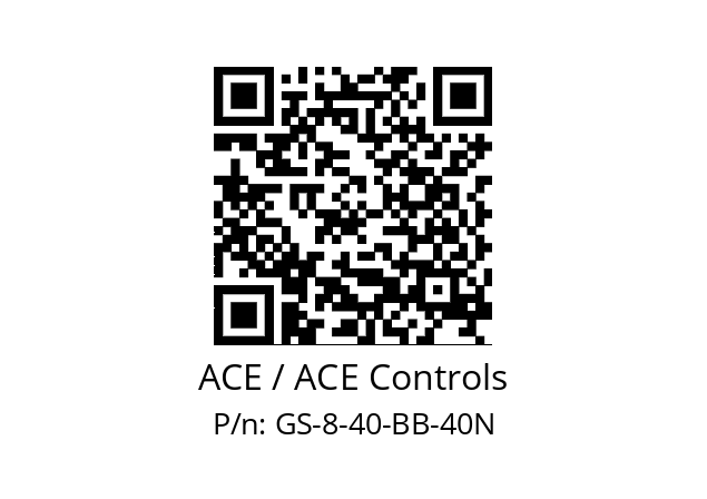   ACE / ACE Controls GS-8-40-BB-40N