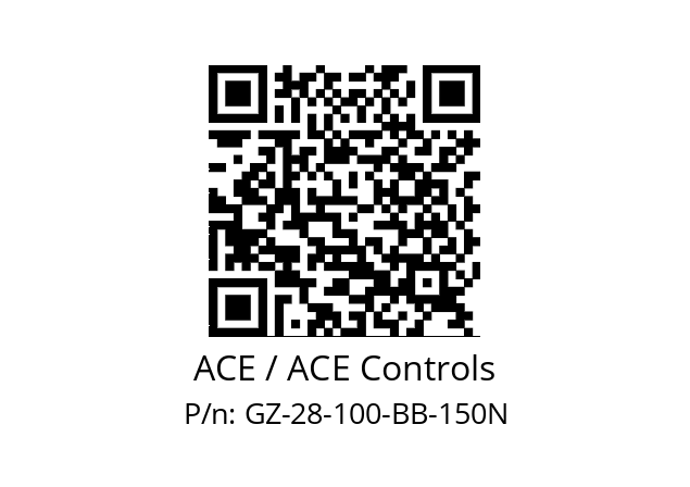   ACE / ACE Controls GZ-28-100-BB-150N