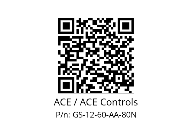   ACE / ACE Controls GS-12-60-AA-80N